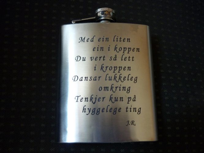 83 Lommelerke med tekst