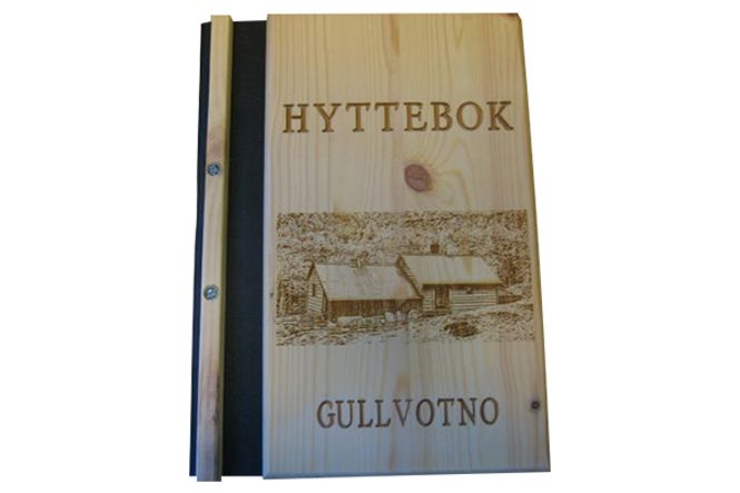 Hovedbilde 4008. Hyttebok, med bilde