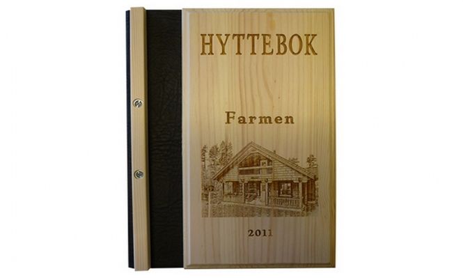 Hovedbilde 4020 Hyttebok,med bilde