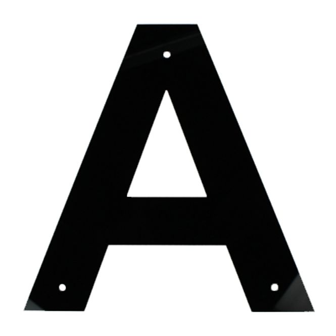 Hovedbilde Alu bokstav med hull