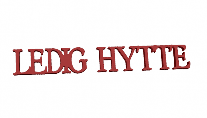 Hovedbilde 1370 A Ledig hytte. Skilt