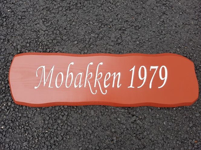 Hovedbilde Hytteskilt malt 1258
